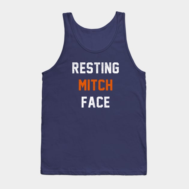 Resting Mitch Face Tank Top by BodinStreet